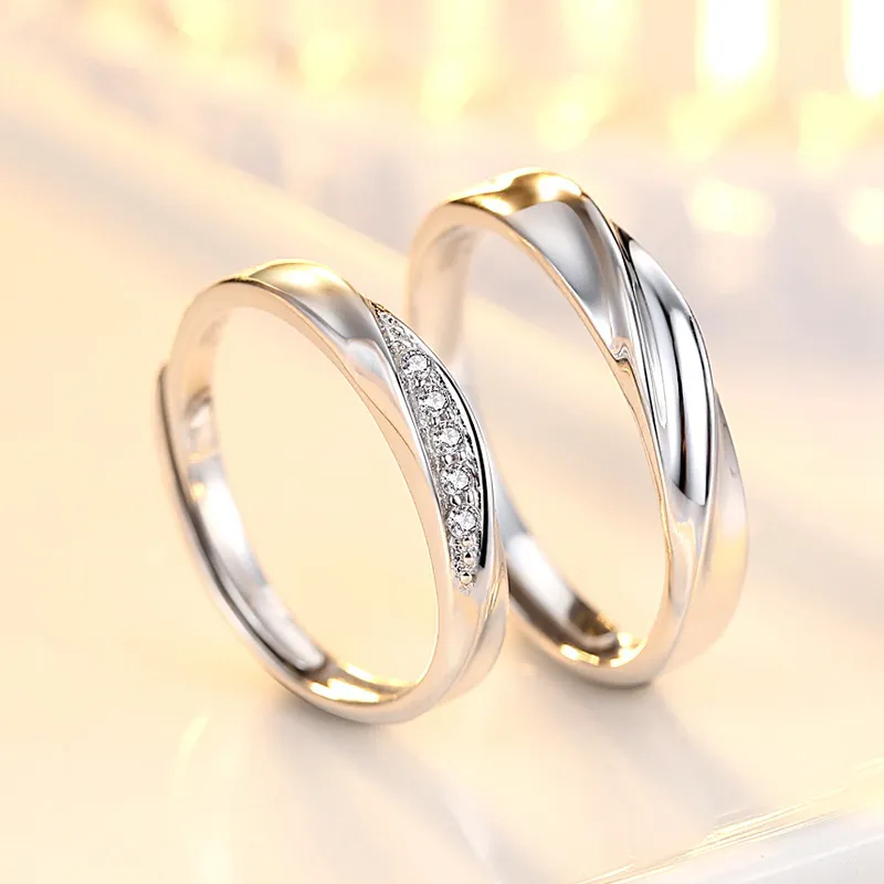 MISS TOOYA Sterling Silver Rings Unisex-4