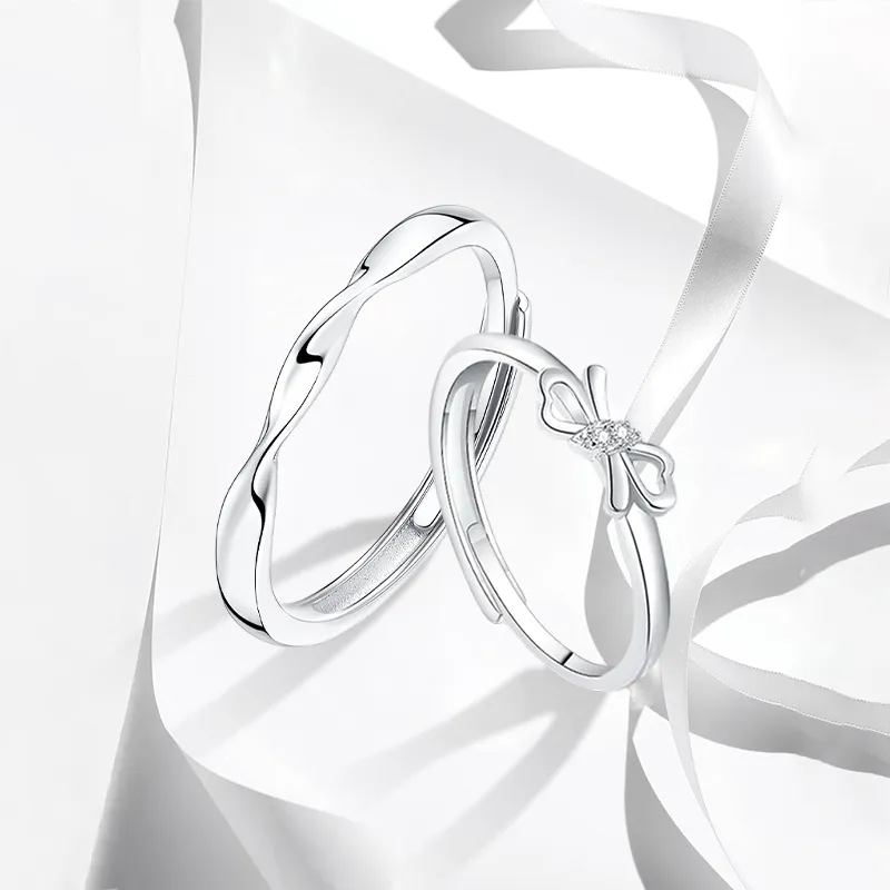 MISS TOOYA S999 Fine Silver Rings Unisex-4