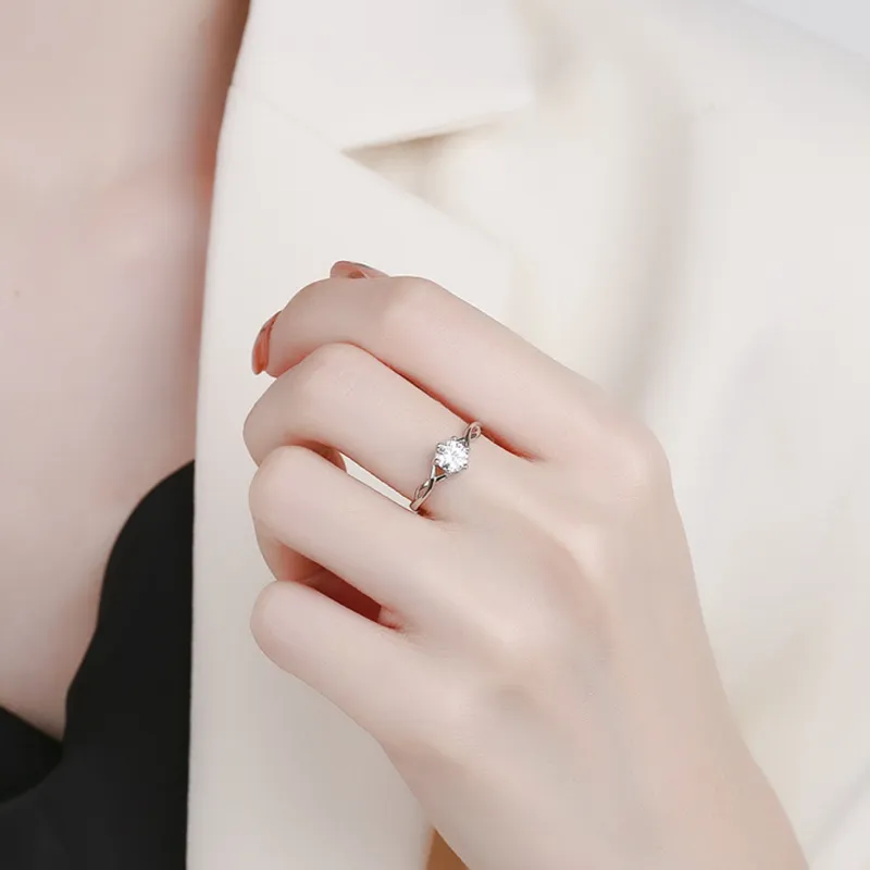 MISS TOOYA S999 Fine Silver Rings Women's-3