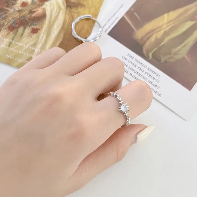 MISS TOOYA S999 Fine Silver Rings Unisex-3