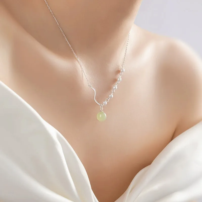 MISS TOOYA S925 Silver Necklaces Women's-1