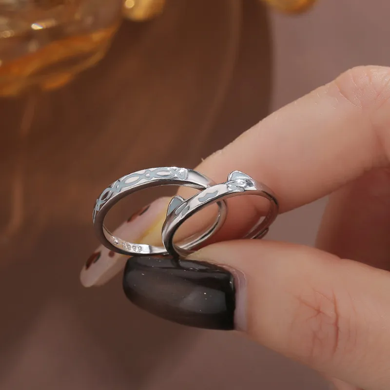 MISS TOOYA S999 Fine Silver Rings Unisex-2