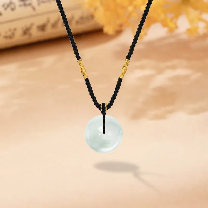 MISS TOOYA African Emerald Necklaces Unisex-3
