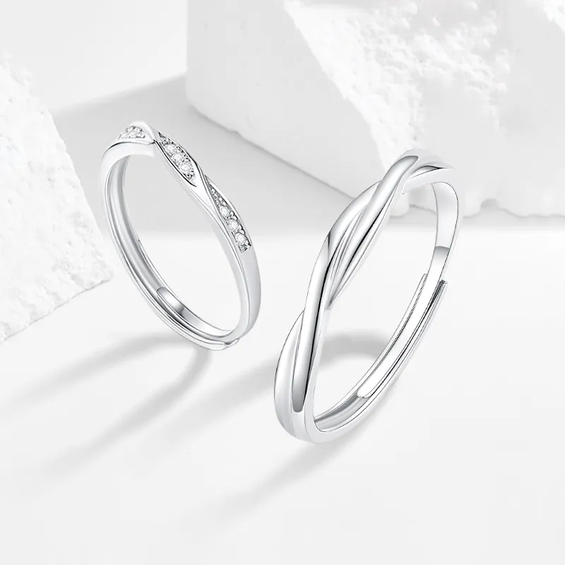 MISS TOOYA S999 Fine Silver Rings Unisex-4