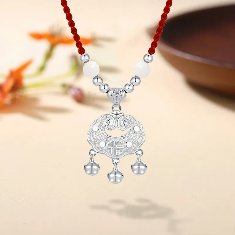 MISS TOOYA S999 Fine Silver Necklaces Unisex-5