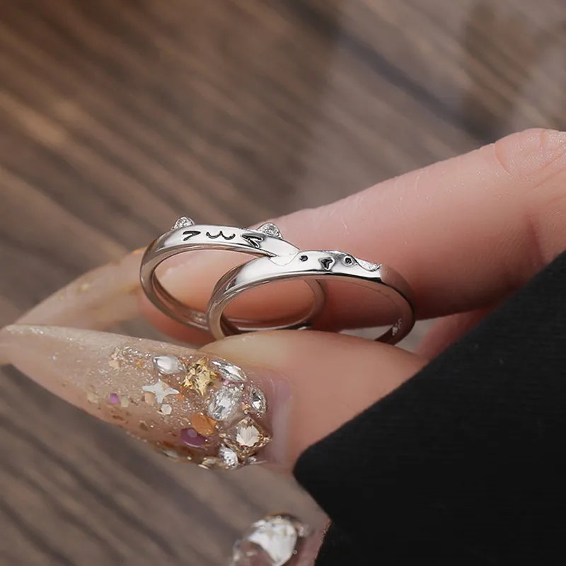 MISS TOOYA S999 Fine Silver Rings Unisex-3