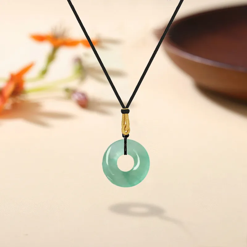 MISS TOOYA African Emerald Necklaces Unisex-4