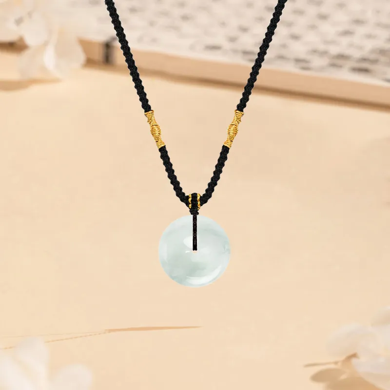 MISS TOOYA African Emerald Necklaces Unisex-4