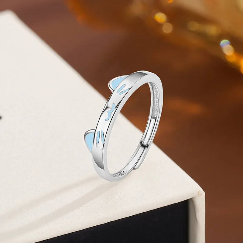 MISS TOOYA S999 Fine Silver Rings Unisex-5