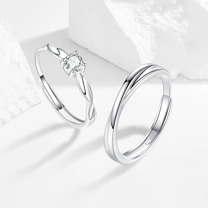 MISS TOOYA S999 Fine Silver Rings Unisex-3