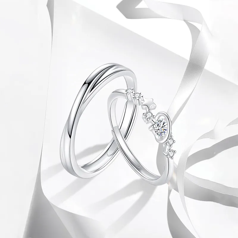 MISS TOOYA S999 Fine Silver Rings Unisex-3