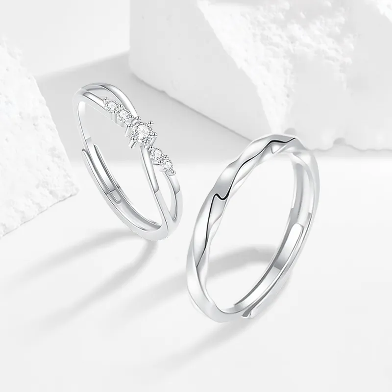 MISS TOOYA S999 Fine Silver Rings Unisex-4