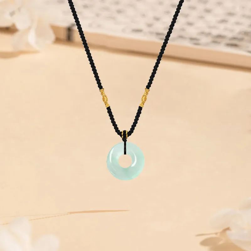 MISS TOOYA African Emerald Necklaces Unisex-4
