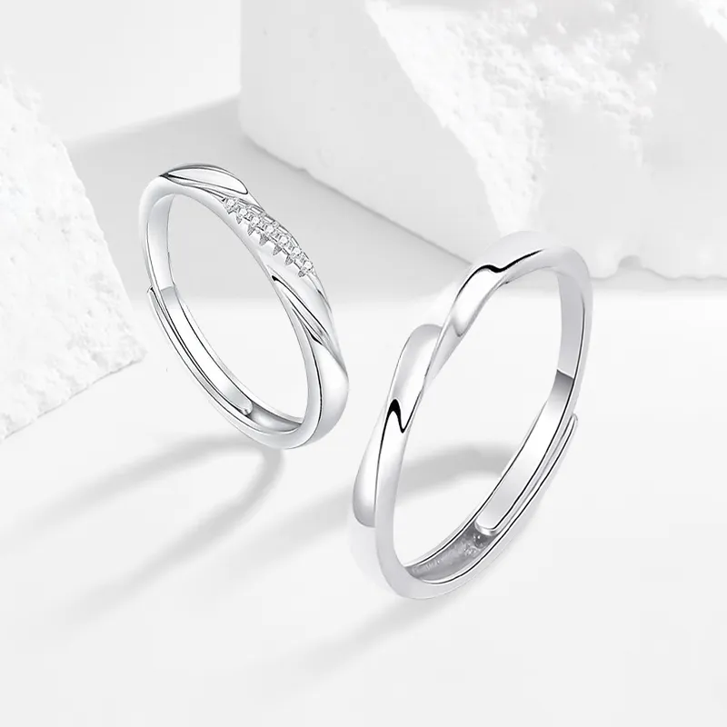 MISS TOOYA 999 Fine Silver Rings Unisex-4