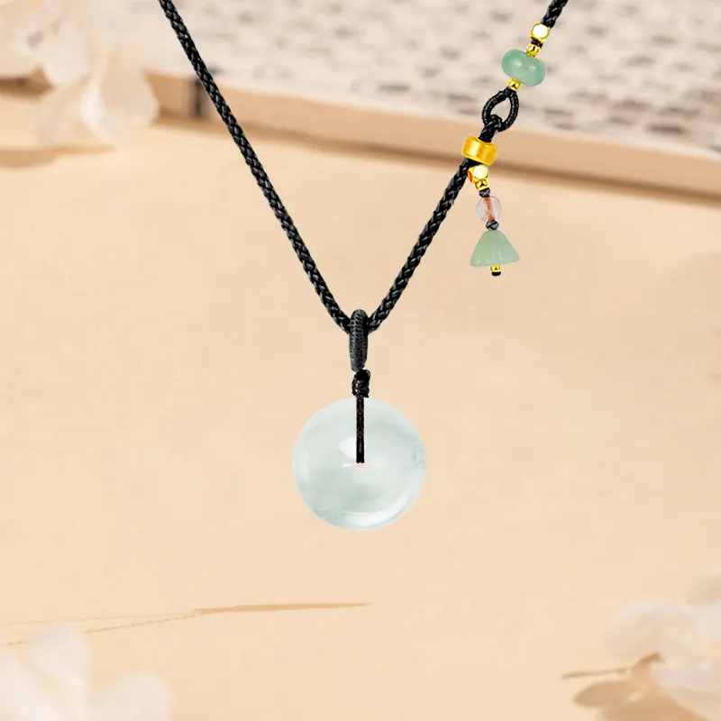 MISS TOOYA African Emerald Necklaces Women's-4