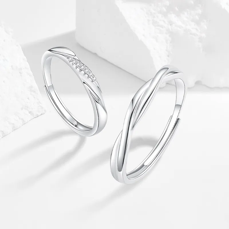 MISS TOOYA S999 Fine Silver Rings Unisex-4