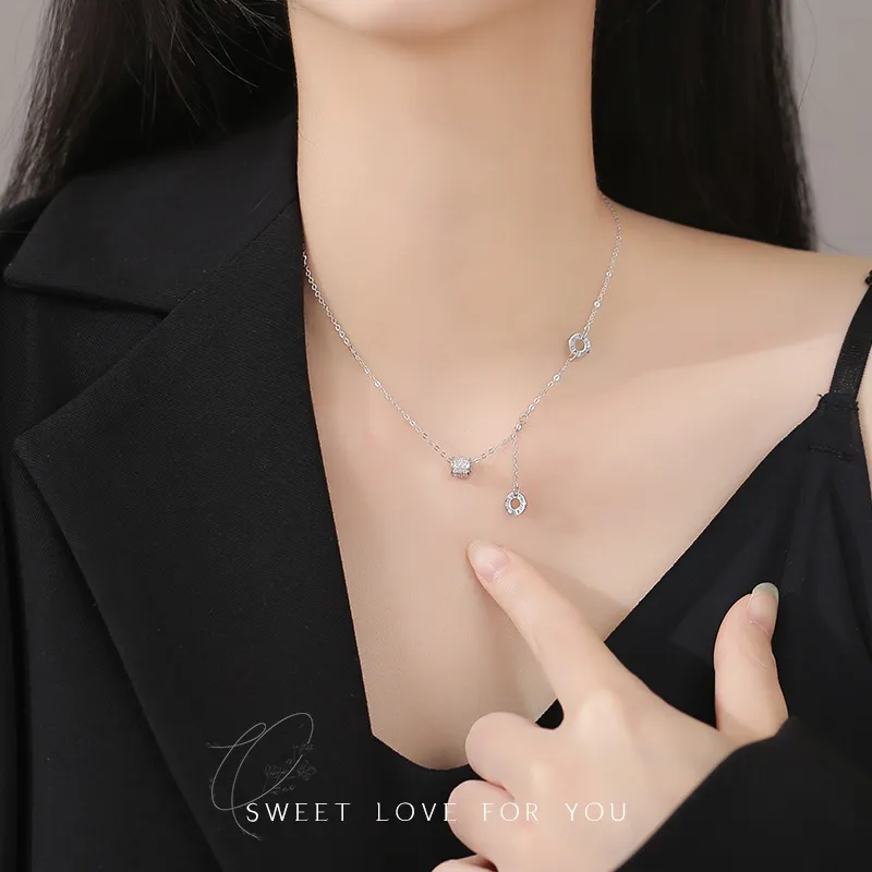 MISS TOOYA Sterling Silver Necklaces Women's-4