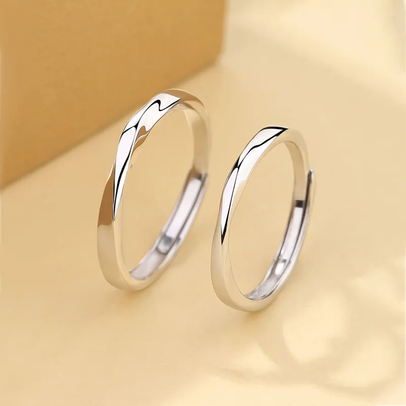 MISS TOOYA S999 Fine Silver Rings Unisex-4