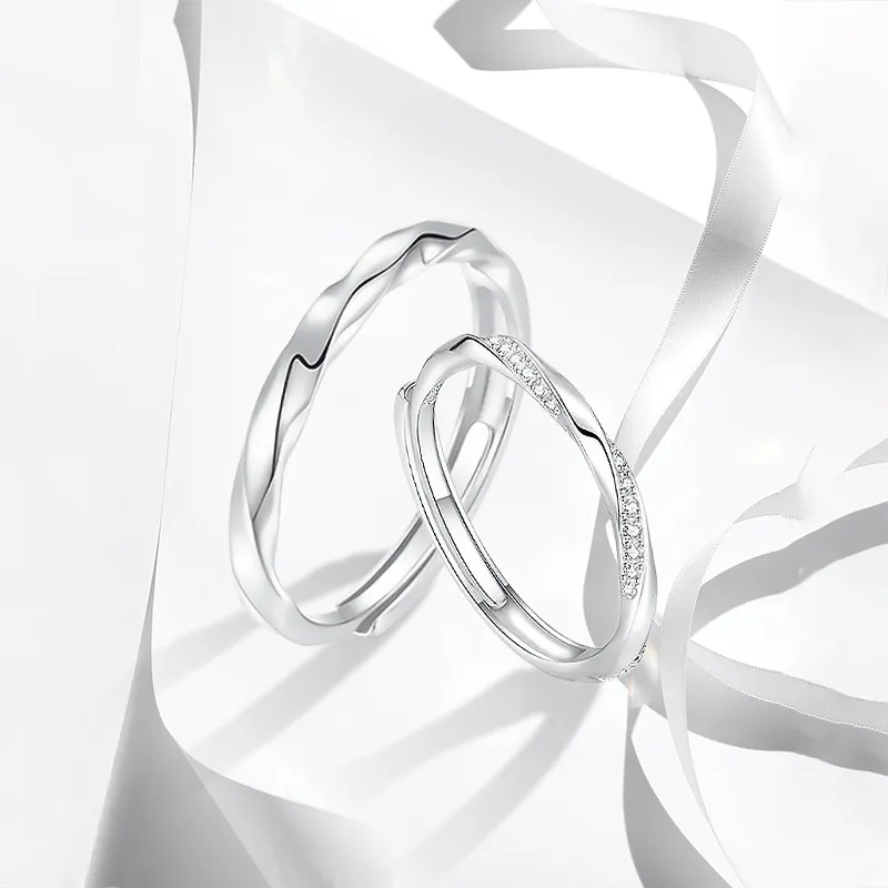 MISS TOOYA S999 Fine Silver Rings Unisex-3