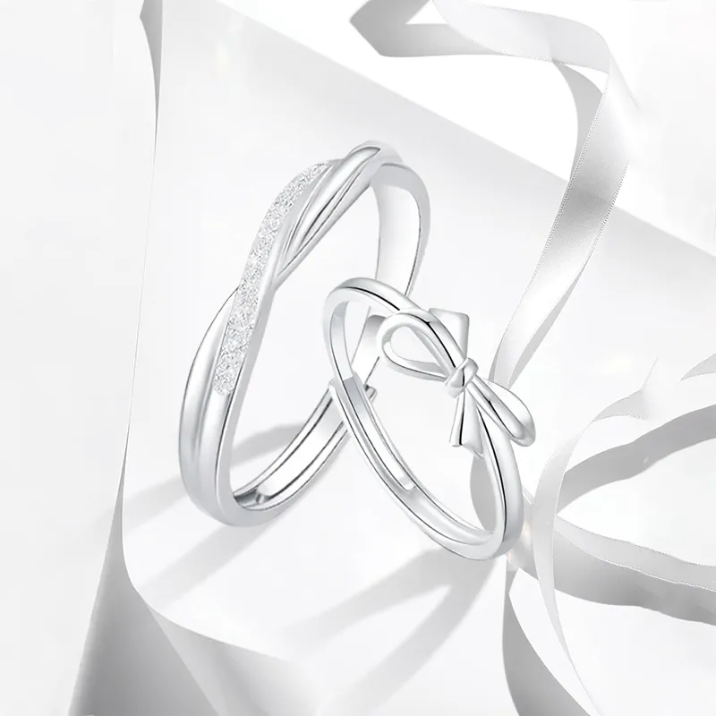 MISS TOOYA S999 Fine Silver Rings Unisex-3