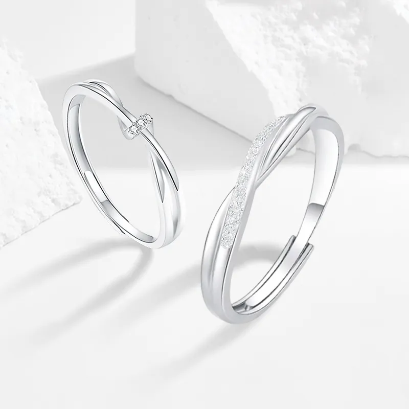 MISS TOOYA S999 Fine Silver Rings Unisex-4