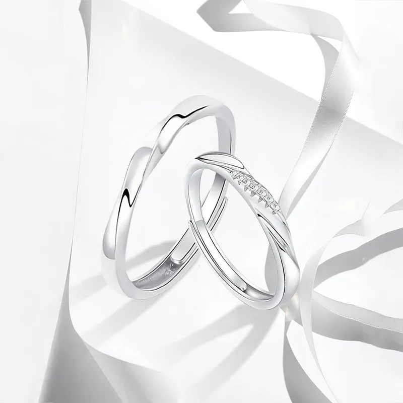 MISS TOOYA 999 Fine Silver Rings Unisex-3