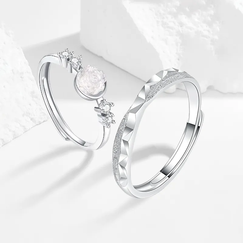 MISS TOOYA S999 Fine Silver Rings Unisex-3