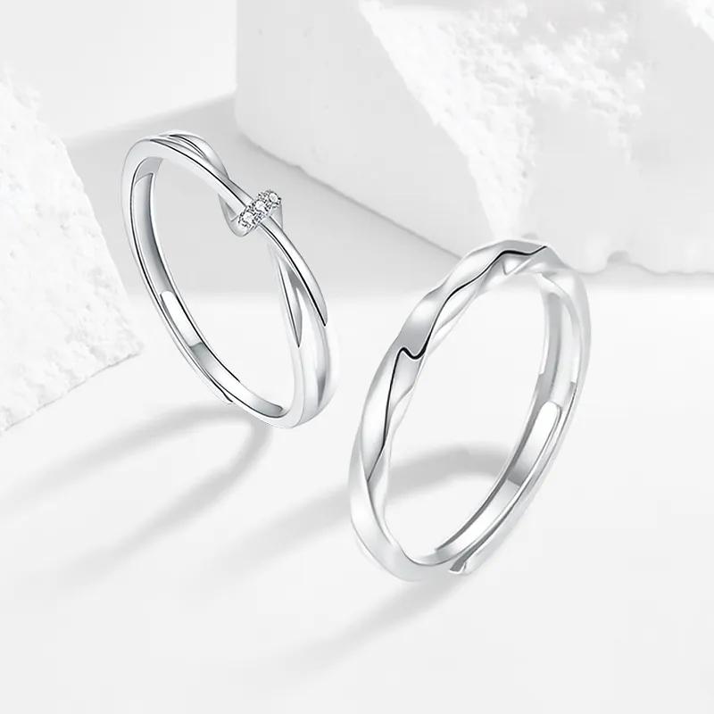 MISS TOOYA S999 Fine Silver Rings Unisex-3