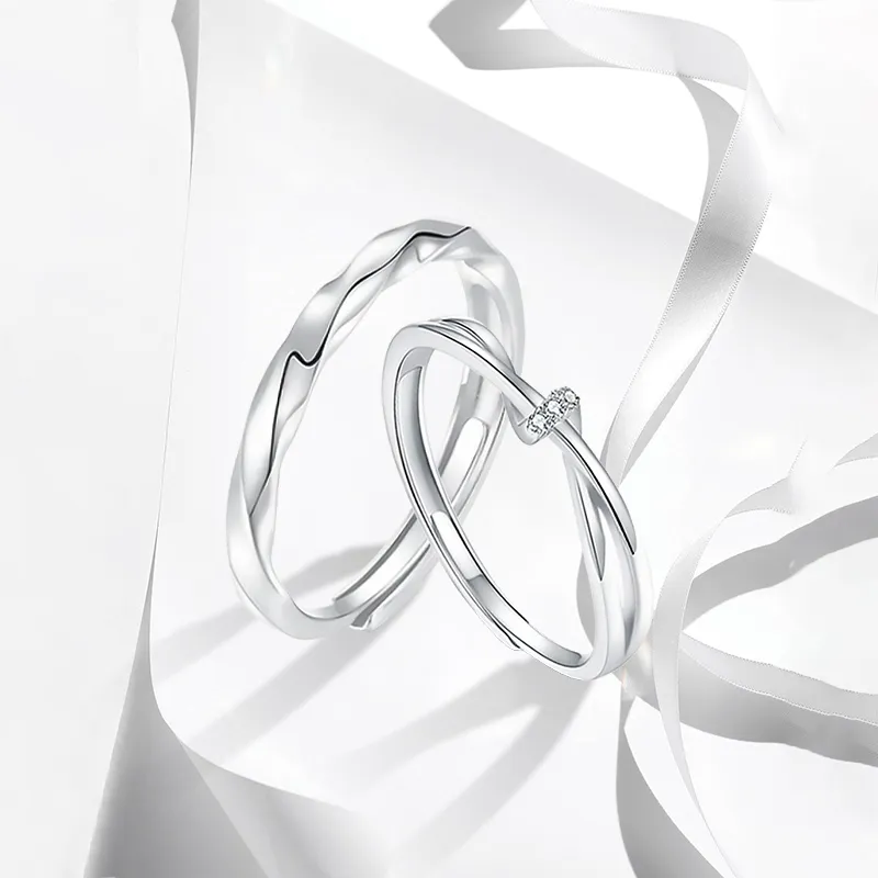MISS TOOYA S999 Fine Silver Rings Unisex-4