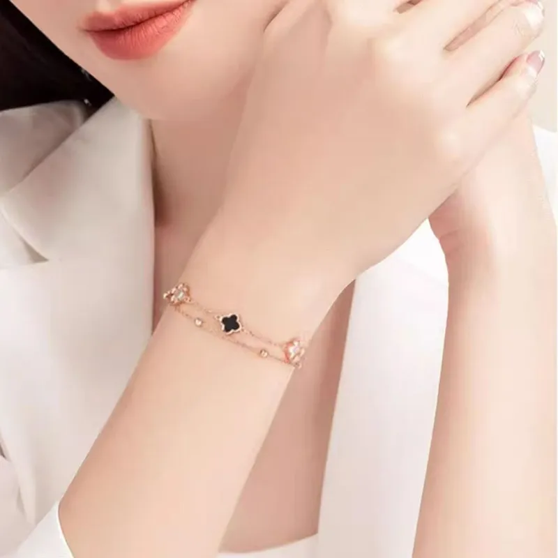 MISS TOOYA S925 Silver Bracelets Women's-4