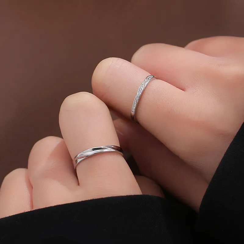 MISS TOOYA S999 Fine Silver Rings Unisex-5