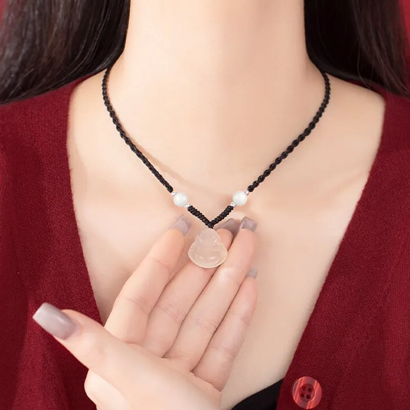 MISS TOOYA Bodhi Seed Necklaces Women's-3