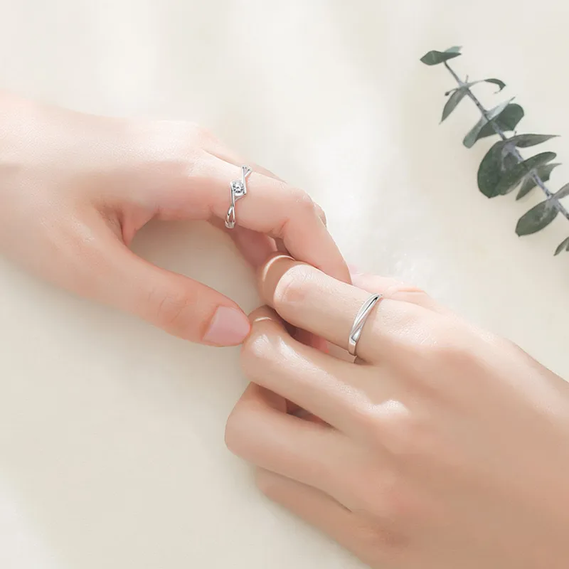 MISS TOOYA S999 Fine Silver Rings Unisex-2