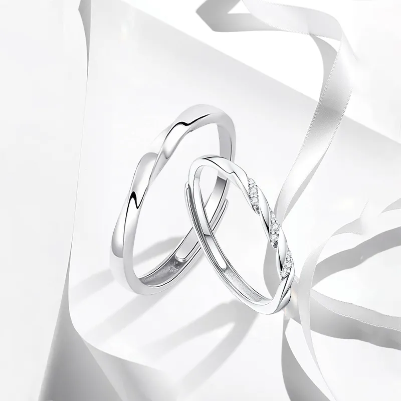 MISS TOOYA S999 Fine Silver Rings Unisex-3