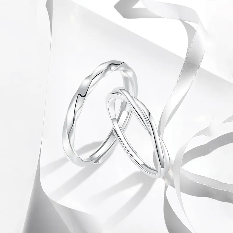 MISS TOOYA S999 Fine Silver Rings Unisex-3