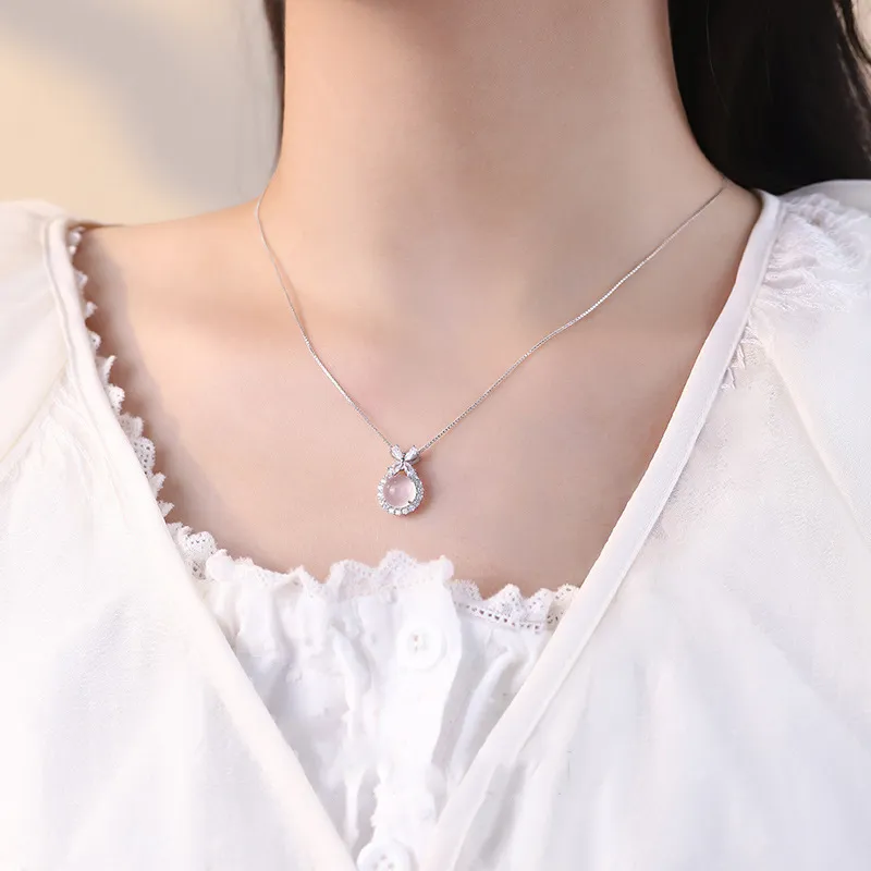 MISS TOOYA Agate Necklaces Women's-3