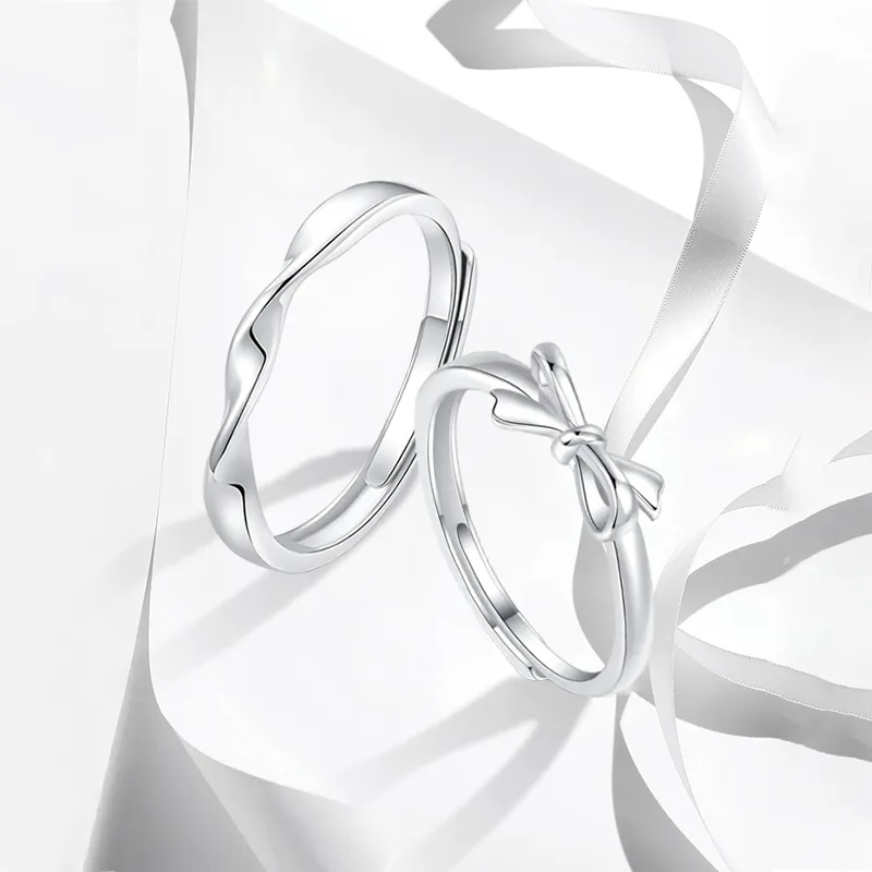 MISS TOOYA S999 Fine Silver Rings Unisex-2