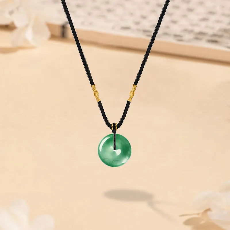 MISS TOOYA African Emerald Necklaces Unisex-3