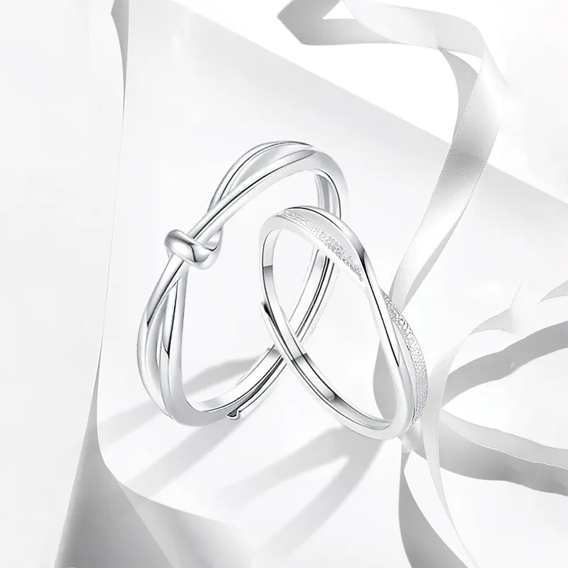 MISS TOOYA S999 Fine Silver Rings Unisex-4