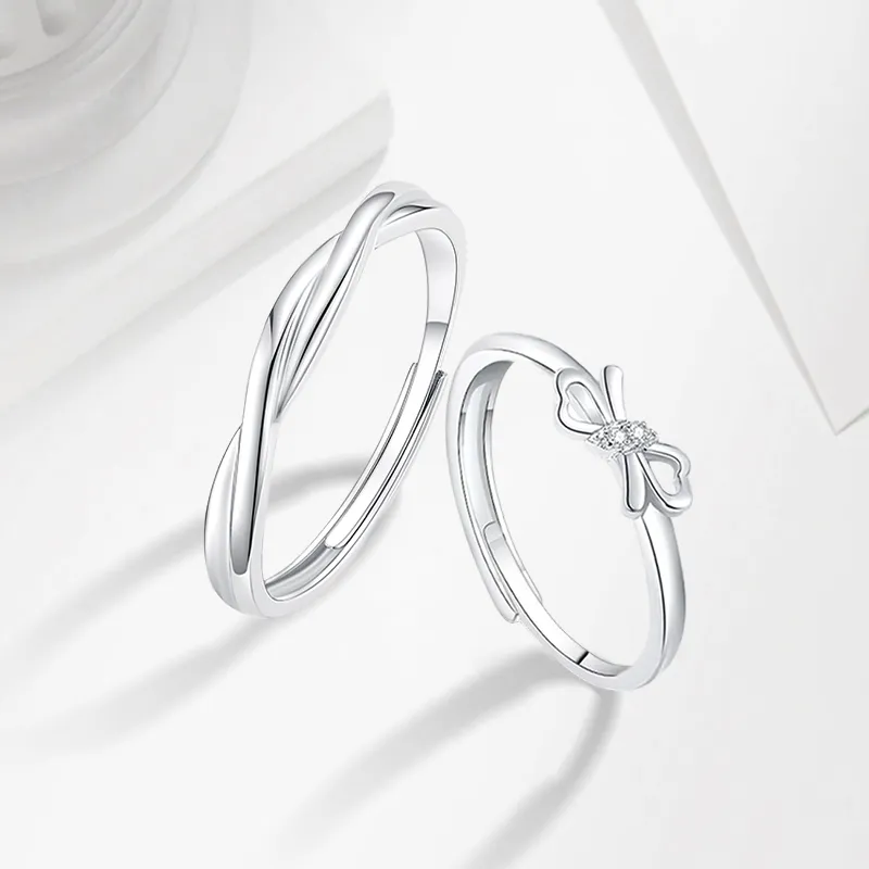MISS TOOYA S999 Fine Silver Rings Unisex-14