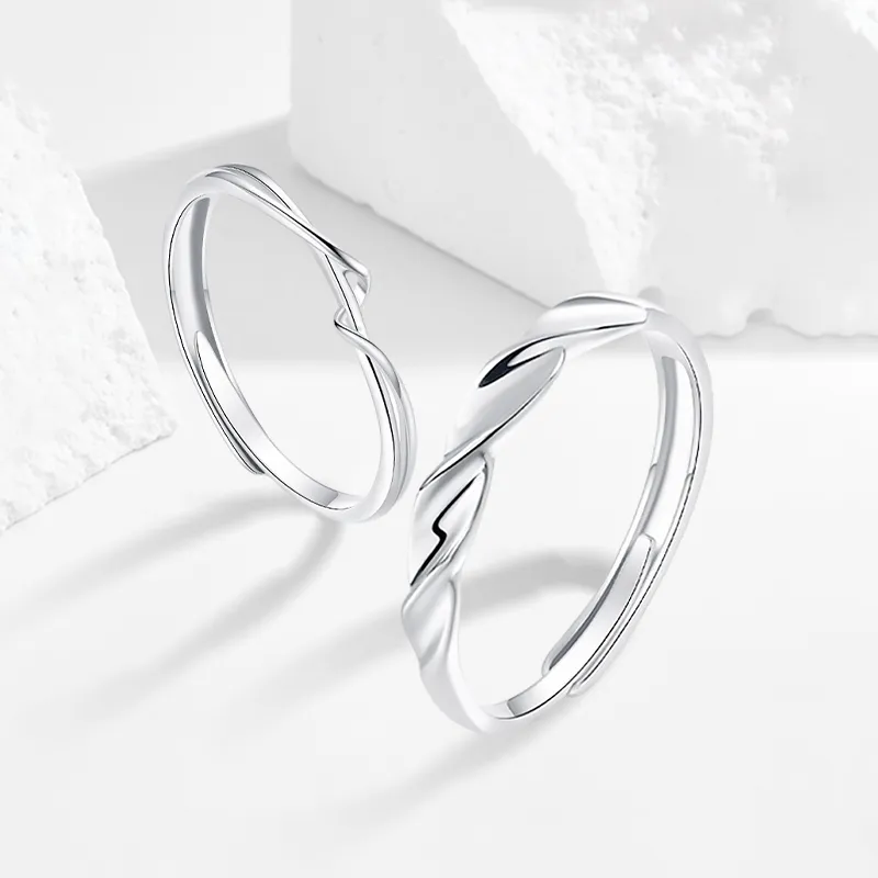 MISS TOOYA S999 Fine Silver Rings Unisex-4