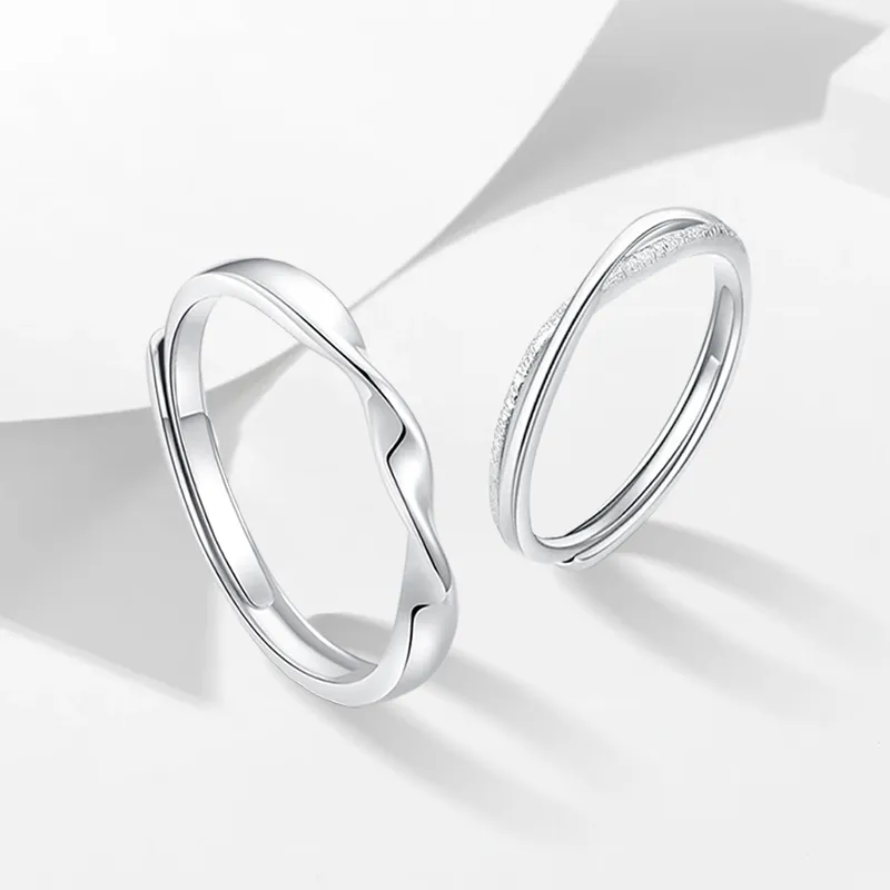 MISS TOOYA S999 Fine Silver Rings Unisex-4