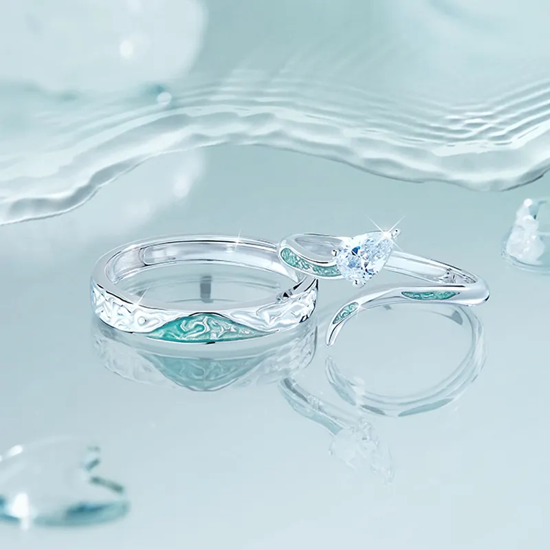MISS TOOYA S999 Fine Silver Rings Unisex-2