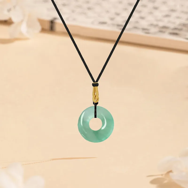MISS TOOYA African Emerald Necklaces Unisex-3