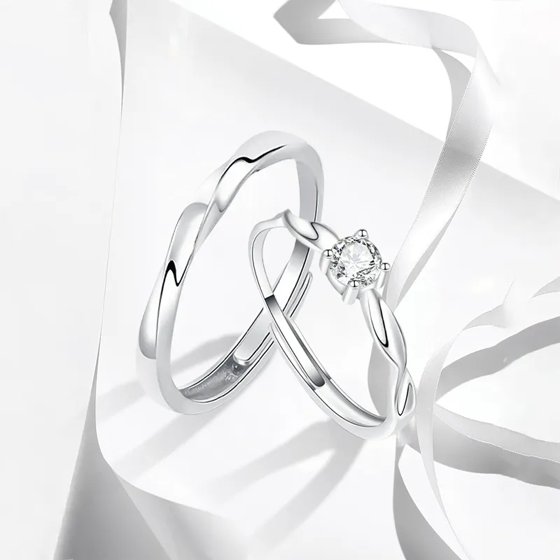 MISS TOOYA S999 Fine Silver Rings Unisex-3