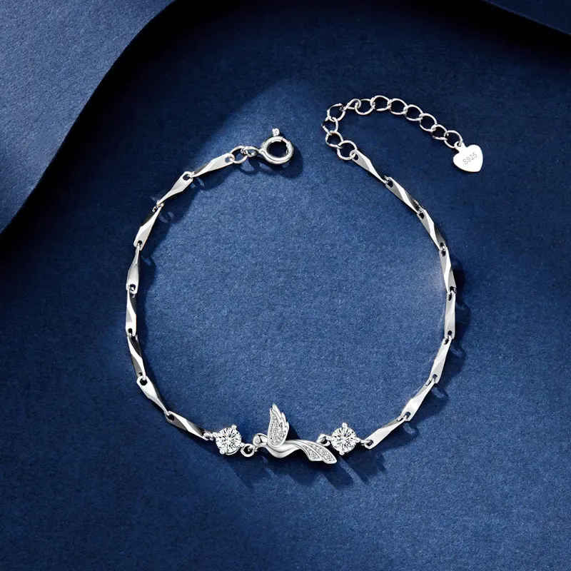 MISS TOOYA S999 Fine Silver Bracelets Women's-4