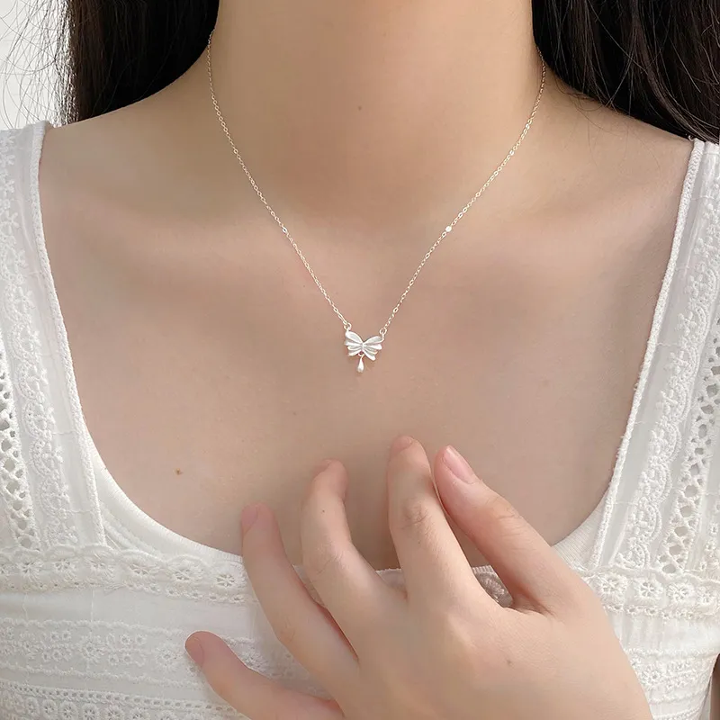 MISS TOOYA S999 Fine Silver Necklaces Women's-2