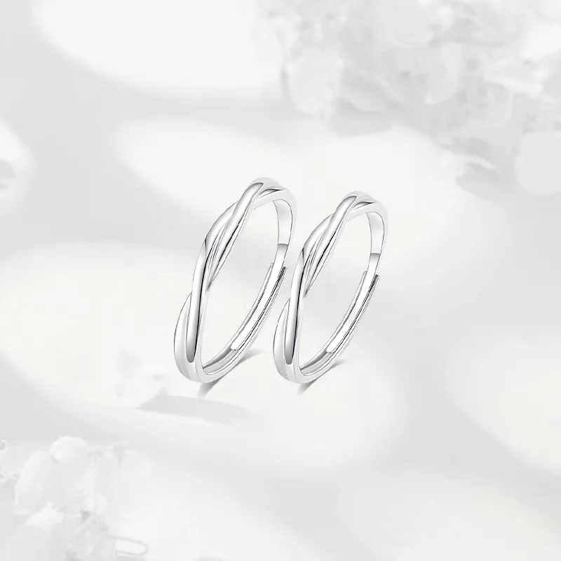 MISS TOOYA S999 Fine Silver Rings Unisex-4