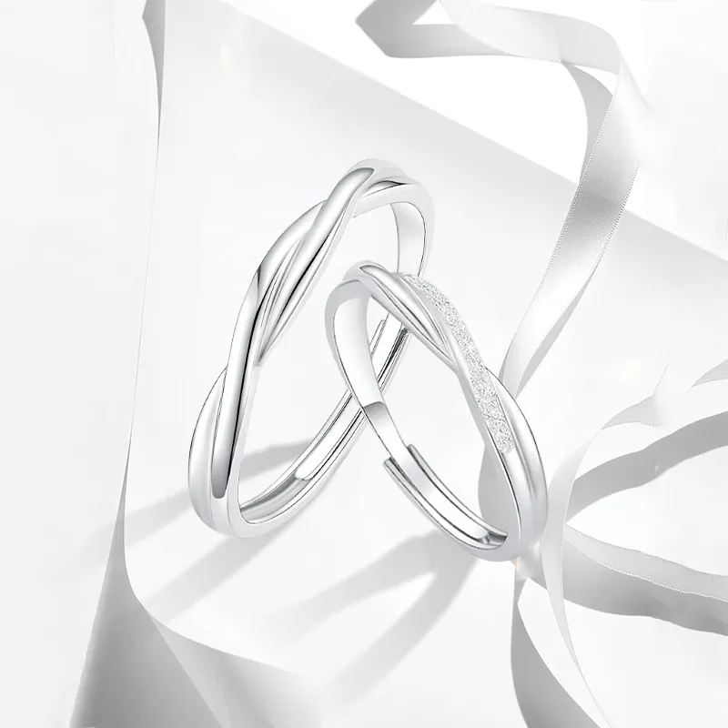 MISS TOOYA S999 Fine Silver Rings Unisex-3