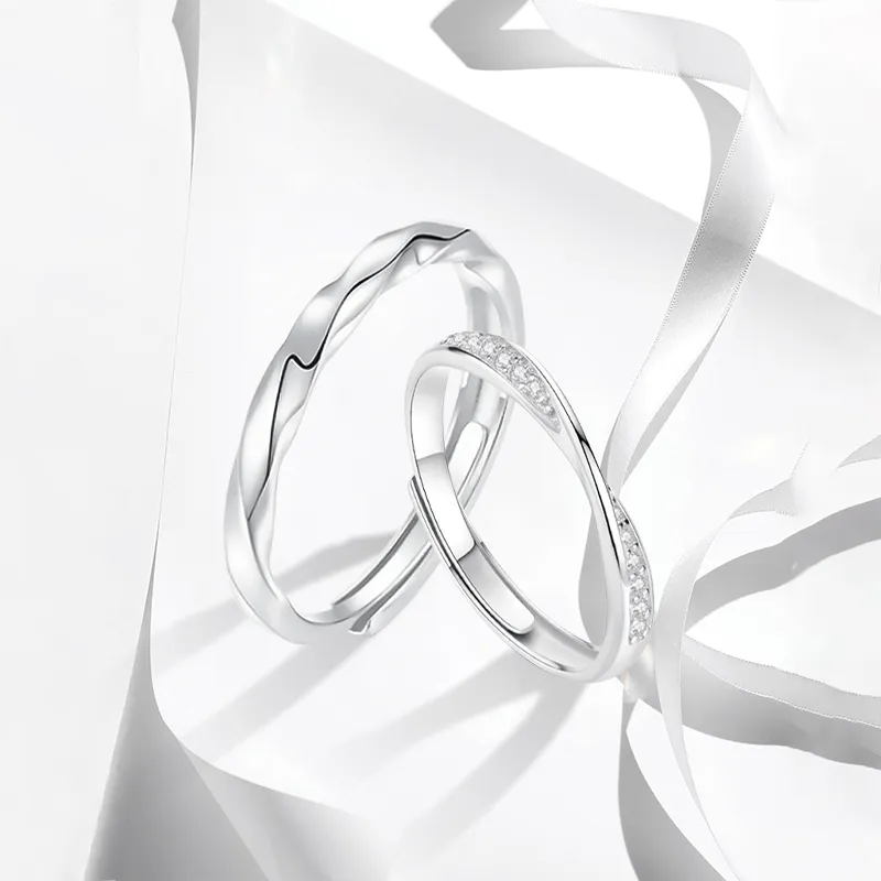 MISS TOOYA 999 Fine Silver Rings Unisex-1